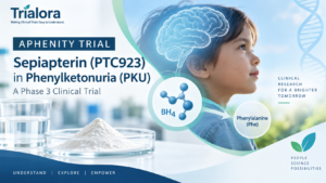 APHENITY clinical trial studying sepiapterin in people with phenylketonuria (PKU)